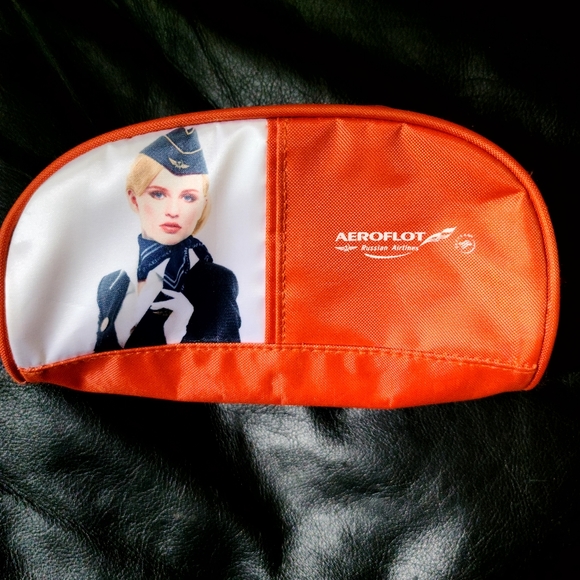Aeroflot Airlines Accessories - Aeroflot RARE Russian Airline Comfort gift bag